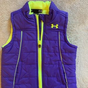 2t puffy under armour vest! Perfect for fall!